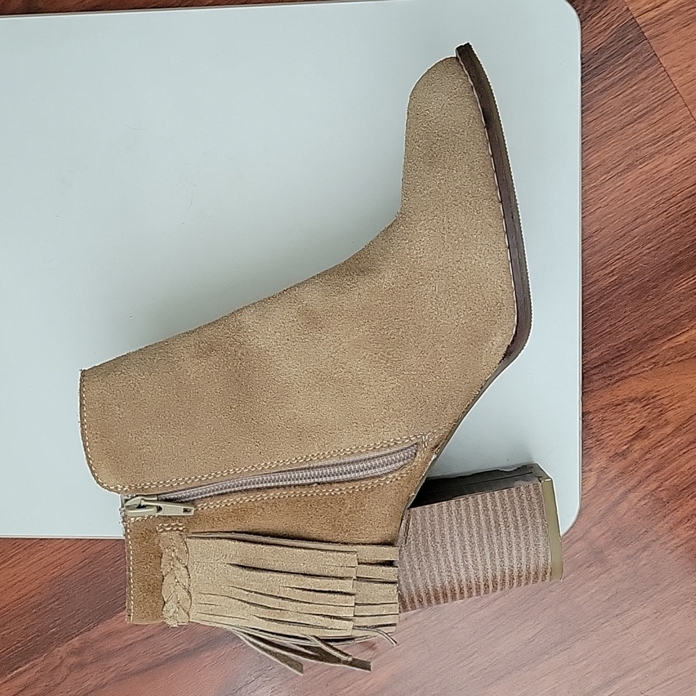 Women’s Fringe Western Ankle Boots